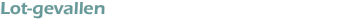 Lot-gevallen